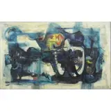 George J Habergritz, Cento, Oil on Canvas "Cento"