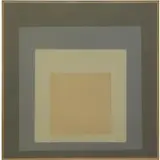 Day and Night IV by Josef Albers, Serigraph "Day and Night IV" From "Homage to the Square", sold Mar 2015