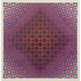 Victor Vasarely, Permutations, 1968, screenprint