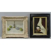 Paul Raymond Seaton, Untitled, 2 Oil on Panel Still Lifes