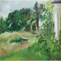 Jane Freilicher, Summer Landscape, 1953 Oil on Canvas