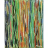 Antonio Corpora, Antonio Corpora (Italian, 1909 - 2004), Abstract Oil and Pastel on Paper 1973-1974.Signed lower right, later inscription verso