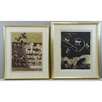 Untitled by Francisco Toledo, Two Signed Lithographs, sold Feb 2015
