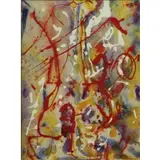 Antonio Corpora, Antonio Corpora (Italian, 1909 - 2004), Abstract Tempera on Paper