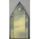 John Hubbard, Gothic Sky, Acrylic on Shaped Canvas