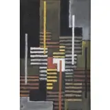 Adolf Fleischmann, Adolf Richard Fleischmann (German, 1892 - 1969, active in New York), 1959 Abstract Gouache on Paper Signed and dated lower right