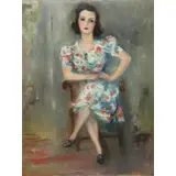 Jakub Zucker, Portrait of a Seated Woman