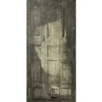 Ernesto Barreda Fabres, Door in Shadow, Large Oil on Canvas