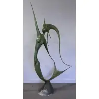 Leon Bronstein, L. Bronstein 3/10 / (c), Large Bronze Mermaid