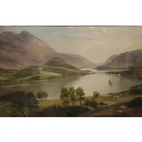 William Mitchell, Thirlmere., Oil on Canvas
