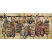 Romeo Tabuena, TABUNEA / MEXICO 1957, Oil on Masonite