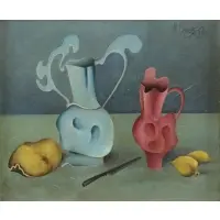 Mihail Chemiakin, M. Chemiakin / 1980 / Paris, Oil on Canvas