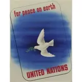 Arthur Hawkins, For Peace on Earth / United Nations, Gouache "For Peace on Earth / United Nations"