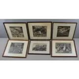 Harry Herman Wickey, 100 proofs, 6 Signed Prints