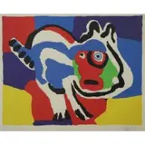 Le Chat by Karel Appel, Color Lithograph, sold Nov 2014