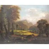 Joseph Clarendon Smith, J.C. Smith 1869, 19th C. Oil on Canvas