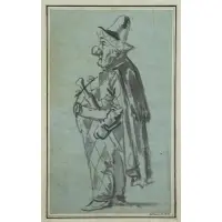 Alexander O Orlowski, Orlowski 1812, Ink on Paper