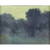 Fluxion by Richard Mayhew, Oil on Canvas "Fluxion", sold Oct 2014
