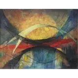Kalman Czimbalmos, Kalman Szabo Czimbalmos (Hungarian, 1914 - 2004), 1960 Abstract Oil on Masonite
