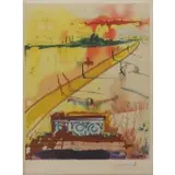 The Obsequies for Clorinda by Salvador Dalí, Lithograph, sold Oct 2014