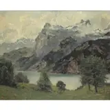 August Herzog, Aug. Herzog / Munchen 1927 (?), Oil on Canvas
