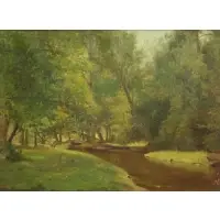 Jervis McEntee, Aug. 14 84, Oil on Canvas