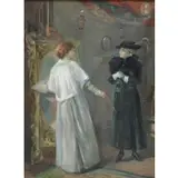 Alexander Levy, The Caller, Oil on Canvas
