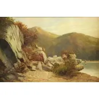 Edward Mitchell Bannister, E.M. Bannister, Oil on Canvas