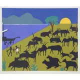 Romare Bearden, The Cattle of Apollo