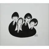 Al Hirschfeld, The Beatles, Ink on Paper