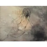 Jean Jansem, Seated Dancer