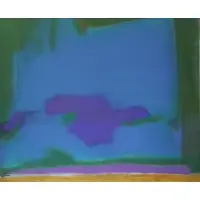 Esteban Vicente, Slow Movement., Oil on Canvas "Slow Movement." From the Cantabrian Series, 1982