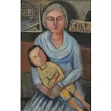 Nahum Tschacbasov, Mother & Child