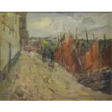 Oscar Anderson, Hours of Leisure, Oil on Canvas "Hours of Leisure"