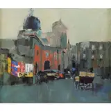 Nicola Simbari, Naples Street Scene