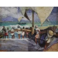 Janet Reid, Untitled, Oil on Paper