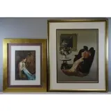 Douglas Hofmann, Lady of Shacot, Two Signed Lithographs
