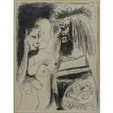 La Vieux Roi by Pablo Picasso, 1959 Lithograph, sold Aug 2014