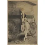 Louis Icart, Mignon, Drypoint, Etching and Aquatint