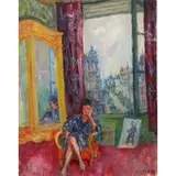 Jakub Zucker, Boulevard Montparnasse From My Window