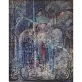Charles Augustus-Smith, Through the Calveries of Love., Oil on Canvas