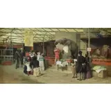 Giuseppe Barison, Grande Menagerie, Oil/Canvas "Grande Menagerie"