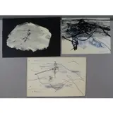 Hugo Weber, Hugo Weber 64, 3 Abstract Lithographs