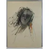 Hugo Weber, Rebecca, Oil on Canvas