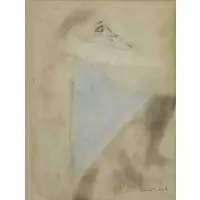 Jose Cuevas, Jose Luis Cuevas (Mexican, b, Watercolor on Paper of a Figure