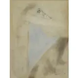 Jose Cuevas, Jose Luis Cuevas (Mexican, b, Watercolor on Paper of a Figure
