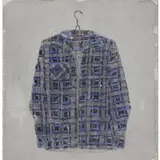 George Schneeman, Schneeman 71, 1971 Ink & Watercolor on Stone/Cement