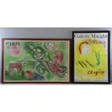 Marc Chagall, Paris L'Opera, Two Lithograph Posters