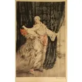 Louis Icart, Casanova, Drypoint Etching & Aquatint "Casanova"