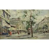 Andre Picot, Untitled, Oil on Canvas